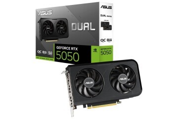 Asus Dual GeForce RTX5050 OC Edition DUAL-RTX5050-O8G-NVIDIA 8GB GDDR6 DLSS 4 128 Bit Ekran Kartı