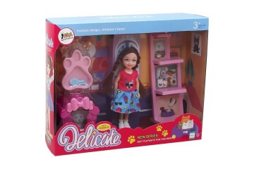 Asya Oyuncak Bebek Seti C5814-A8-14