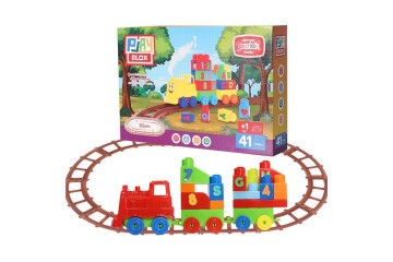Asya Oyuncak lkayblox Tren Seti 41 Parça 2403