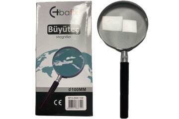 Bafix Büyüteç Cam Metal Çerçeveli 100 MM BFX-BMC100