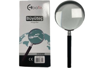 Bafix Büyüteç Cam Metal Çerçeveli 90 MM BFX-BMC90