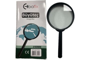Bafix Büyüteç Cam Plastik Çerçeveli 90 MM BFX-BCPC90