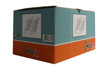 Bafix Evrak Rafı Hareketli Plastik 4 LÜ Şeffaf BFX 444