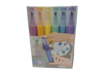 Bafix Fosforlu Kalem Kalem Tipi Chosch 6 Renk 6 LI Blister CS-H763