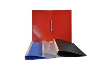 Bafix Halkalı Dosya PP 2 Halkalı A4 Kırmızı