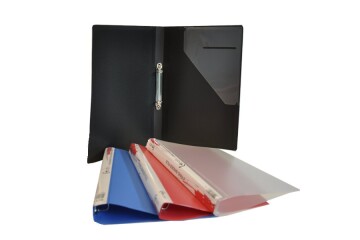 Bafix Halkalı Dosya PP 2 Halkalı A4 Siyah