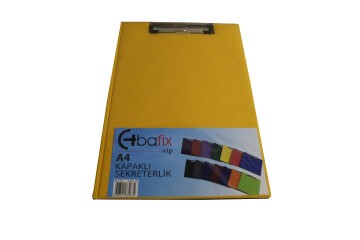 Bafix Kapaklı Sekreterlik ViP A4 Sarı BFX-1812