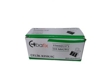 Bafix Kıskaç (Klips) Çelik 15 MM Bfx-Klps015