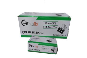 Bafix Kıskaç (Klips) Çelik 25 MM Bfx-Klps025