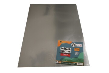 Bafix Metalik Karton 50x70 Cm Karışık Renk