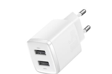 Baseus CCXJ010202 10,5W Beyaz Şarj Aleti