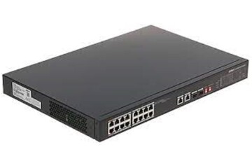 DAHUA PFS3218-16ET -135 16 PORT GIGABIT +1XRJ45-1XGB  SFP COMBO 135W POE RACKMOUNT  SWITCH