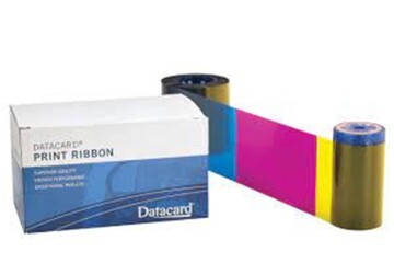 Datacard 534700-002-R010 YMCKT 1-2 Yarım Panel Renkli Ribon+Temizleme Rulosu+Temizleme Kartı
