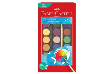 Faber-Castell Sulu Boya Büyük Boy 21 Renk 5292125021