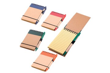 Geri Dönüşümlü Lastikli Not Defteri