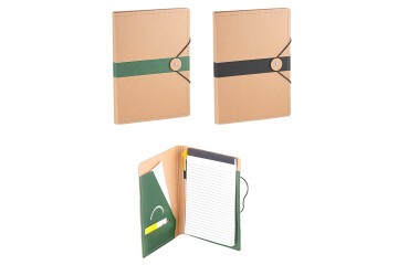 Geri Dönüşümlü Lastikli Toplantı Bloknotu