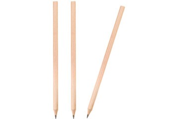 Köşeli Naturel Kurşun Kalem