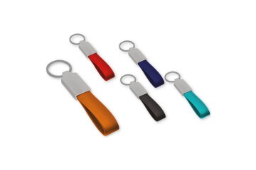 Metal Deri Anahtarlık