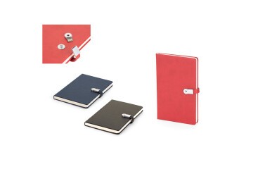 Termoderi Kapaklı USBli Defter ( 13 x 21 cm )