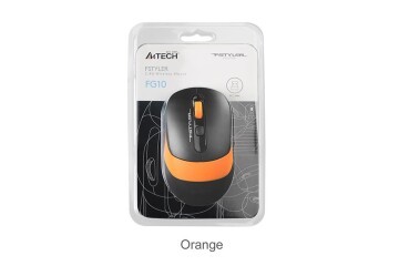 A4 Tech Fg10 Turuncu Nano Kablosuz Optik 2000 Dpı Mouse
