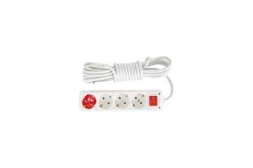 Almera 4lü 5mt Anahtarlı Topraklı Priz (9240205)