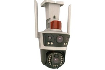 Apronx APX-WP262 6mp 3.6mm Çift Kamera 21 LED Wifi Ptz Kamera