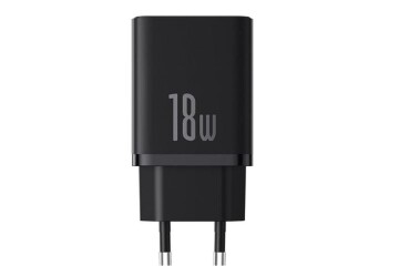 Baseus P10111405117-Z1  Cube Fast QC 3.0 18W USB-A Hızlı Şarj Aleti Cluster Black