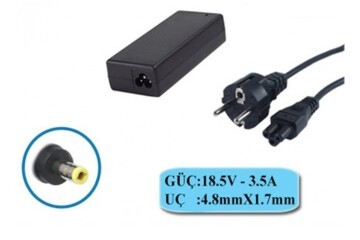 Compaxe CLH-306 Hp 65W 18.5V 3.5A 4.8-1.7 Notebook Adaptörü