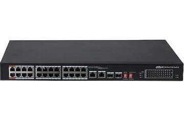 Dahua PFS3226-24ET-240 24 Port Poe 2 Port Sfp 2 Port Gbıt Uplink 10-100 Switch