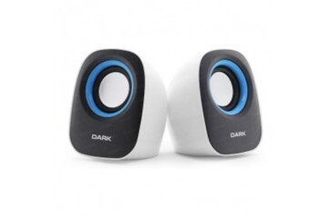 Dark  DK-AC-SP100 Beyaz 1+1 Multimedia USB Speaker