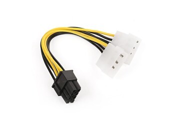 Dark DK-CB-P104 2x Molex 4Pin to 6+2Pin PCI-E Dönüştürücü Kablo