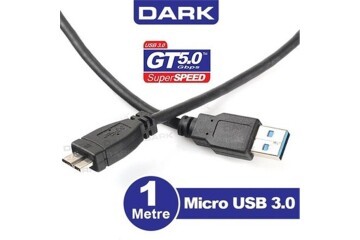 Dark DK-CB-USB3MICROB 1mt USB 3.0 - Micro B Taşınabilir Disk Kablosu