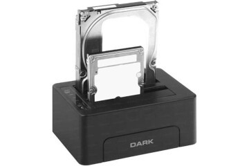 Dark StoreX DSD26C Çiftli 3.5-2.5 USB3.0 SATA 6tb-8tb-10tb Destek 6gbit-s Status Led