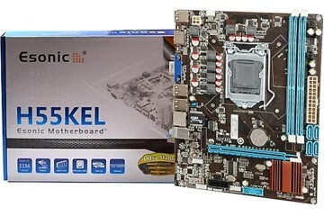 Esonic H55KEL DDR3 Hdmı Vga SATA2 1156P Anakart