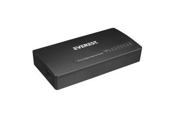 Everest EVERLINK ESW-808 8 Port 10-100-1000Mbps Gigabit Ethernet Masaüstü Ethernet Switch Hub
