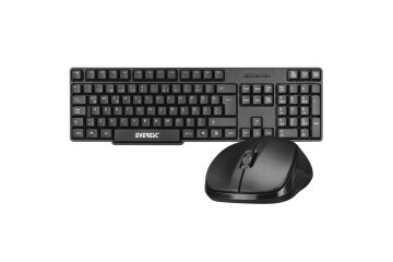 Everest KM-6852 Siyah Usb Kablosuz Combo Q Standart Klavye + Mouse Set