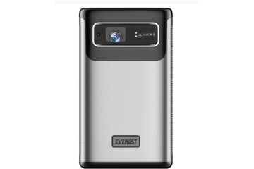 Everest PJ-DLP21 Gri 8000mAh Odaklamalı 960-540 4K 5400 Lümen Android 9.0 Dokunmatik DLP Projeksiyon