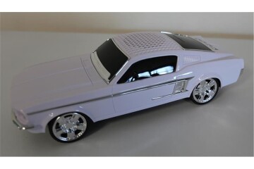 EVERTON RT-1951 Beyaz Arabalı  Bluetooth Fm-Usb-Tf-Aux Şarjlı Nostaljik Radyo