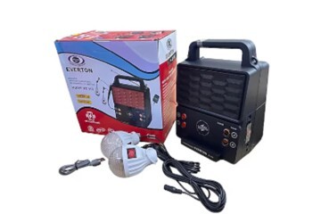 Everton Rt-913 -Usb-Tf Card -Mp3-Bluetooth-Mp3Güneş Enerjili Işıklı Radyo 2 Ampul Set