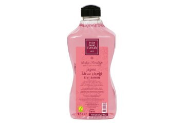 Eyüp Sabri Tuncer 1,5lt Japon Kiraz Çiçeği  Sıvı Sabun Doğal Zeytinyağlı