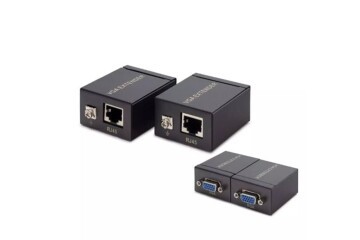 Hadron Hdx1285 Vga Extender 60M Siyah