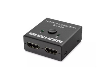 Hadron Hdx1296 2 Port Hdmi Switch 2Giriş 1Çıkış Bi-Direction 4K Ultra HD ve 3D HDMI 1.4 - 2.0 uyumlu