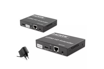 Hadron Hdx1348 120M Hdmi Extender 3840 x 2160 @30Hz 4K  Siyah