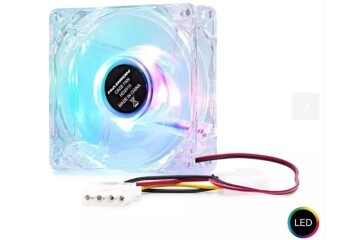 Hadron Hdx1516 8Cm Kasa Fanı 4Pin Led Transparent