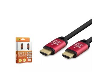 HADRON HDX2037 HDMI (M) TO HDMI (M) KABLO PVC 4K 1.5M SİYAH