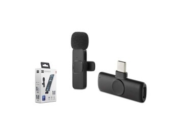 Hadron HDX2785 Type-C Kablosuz Yaka Mikrofonu (Tak ve Konuş 20 Metre Erişilebilir Resepsiyon)