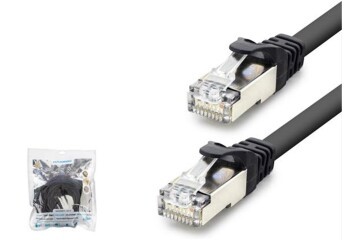 Hadron Hdx5096 20M  Cat7 Kablo 1000Gbt 250Mhz  Siyah