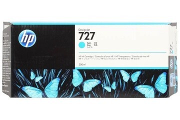 HP 727 Cyan Mavi 300ML Plotter Kartuşu F9J76A