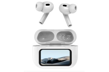 Hytech HY-TWS16 Beyaz Mobil Telefon Uyumlu Bluetooth 5.4V Ekranlı TWS Mikrofonlu Kulaklık