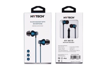 Hytech Hy-XK19 Mavi Telefon Uyumlu Kulak İçi Mikronlu Kulaklık